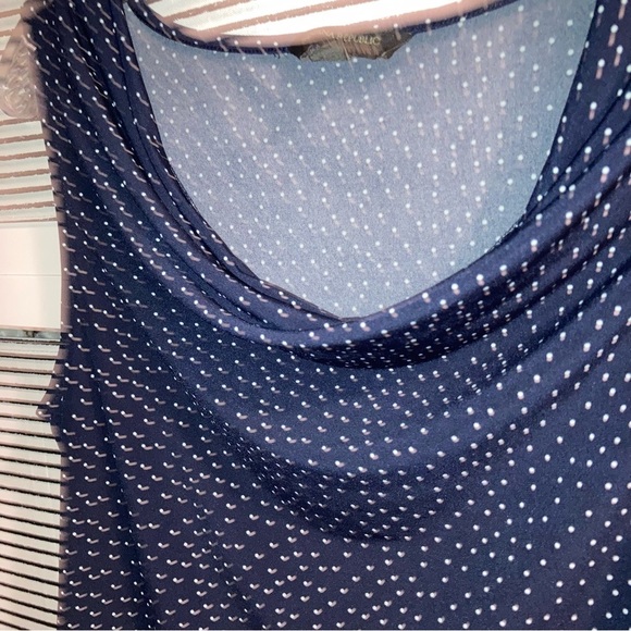 Banana Republic Women’s Polka Dot Tank Tops Size Small Preppy Y2K Retro Vintage - Picture 3 of 7